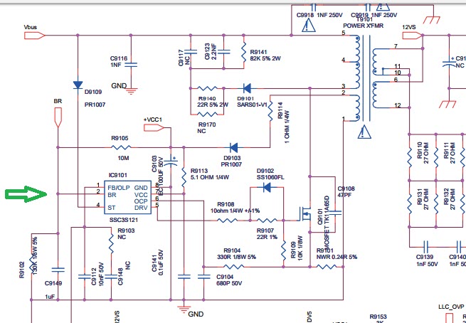 Ssc1s311 схема включения