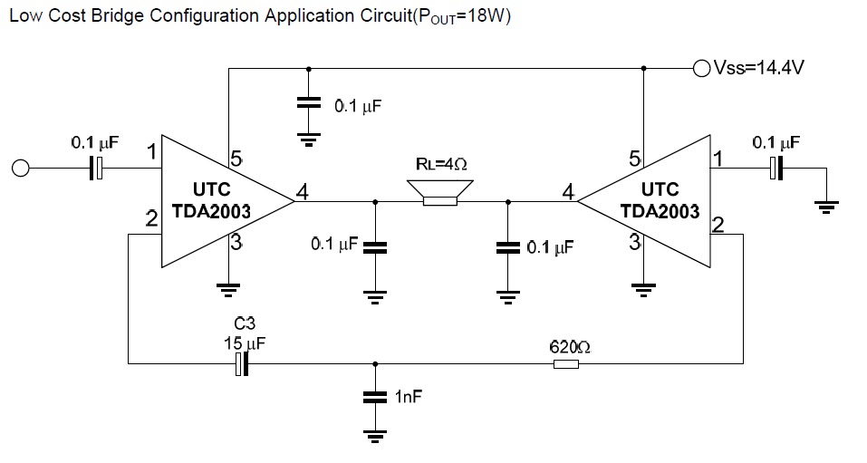 Tda8943sf схема подключения