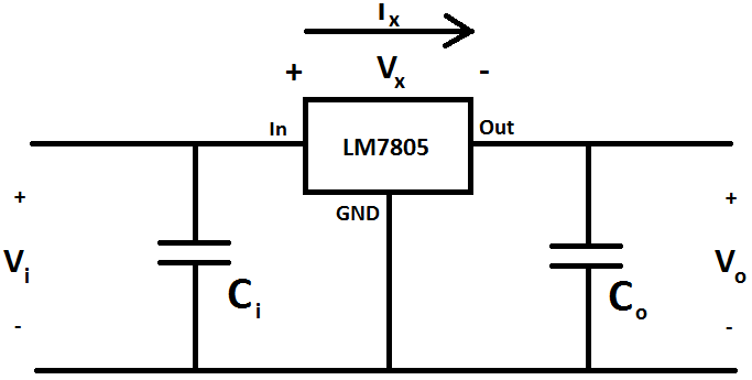 L7805abv схема включения