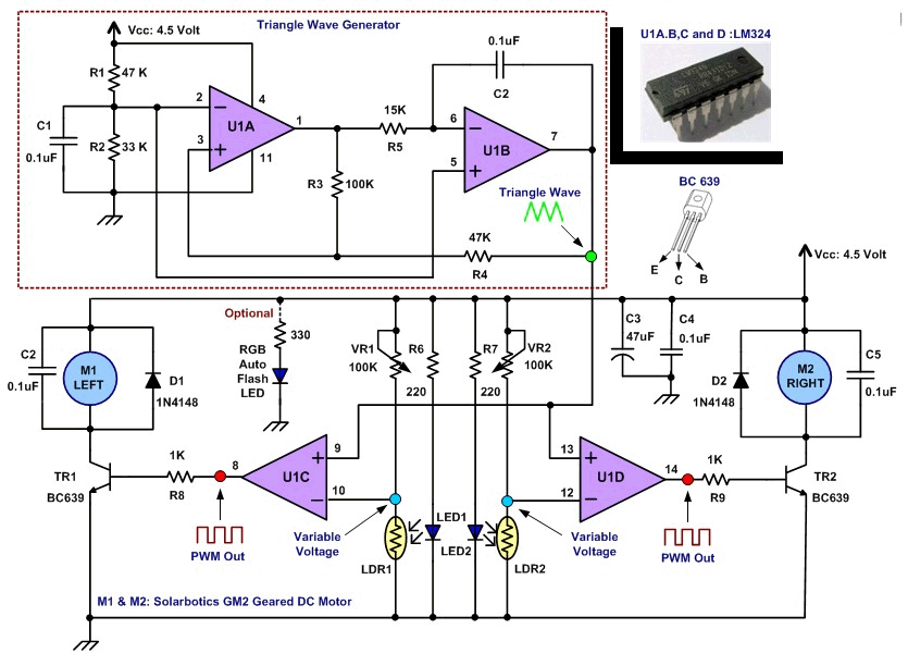 Lm324n схема датчика