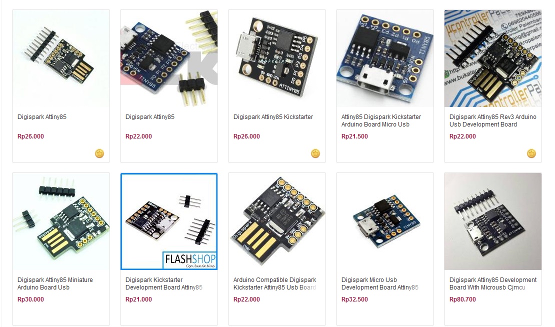 Digispark attiny85 проекты