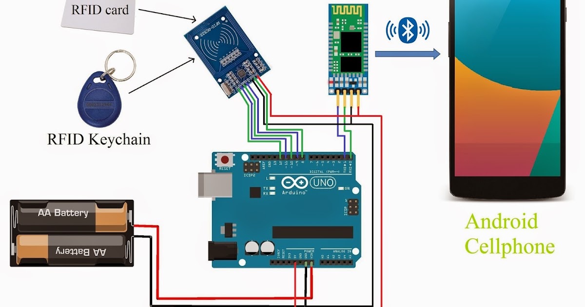 Схема rfid считывателя