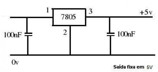 Внутренняя схема lm7805