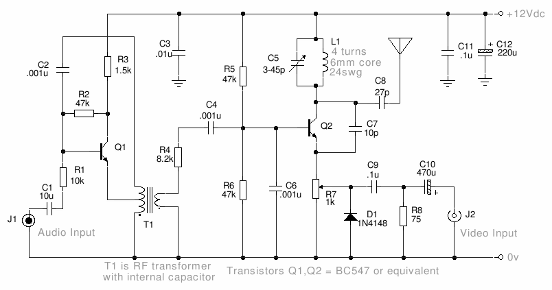 Mdf33 um3617 модулятор видеосигнала схема подключения