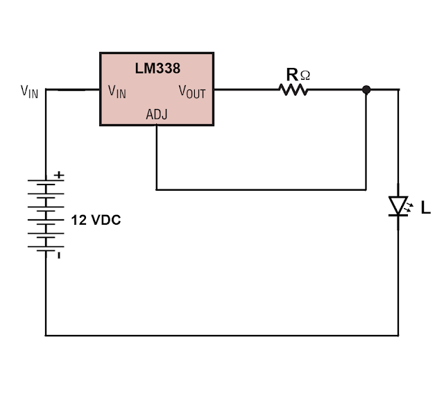 Схема бп lm338