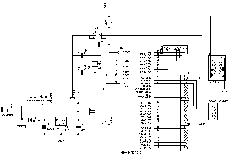 Atmel ice схема