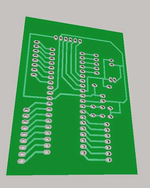 Термостат на atmega8 схема