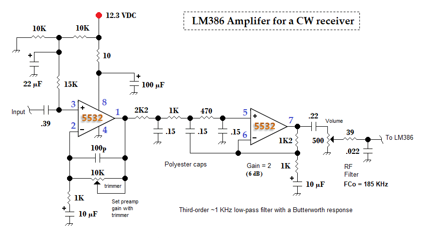 Lm386 схема включения