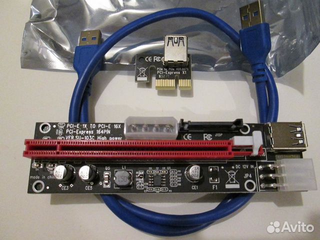 Рейзер карта pci e