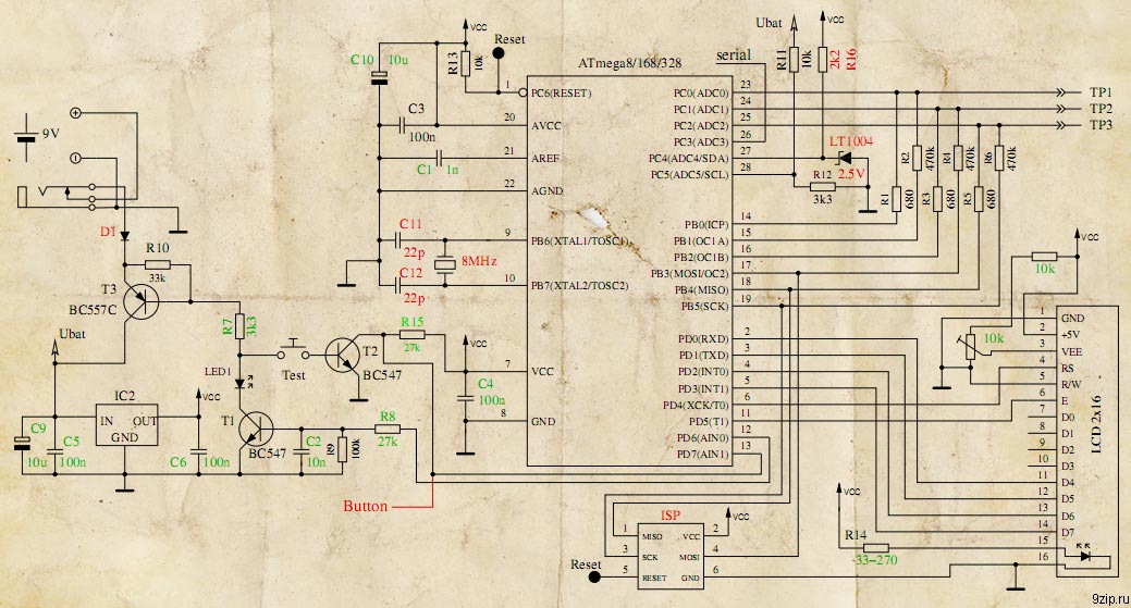 Lcr tc1 схема