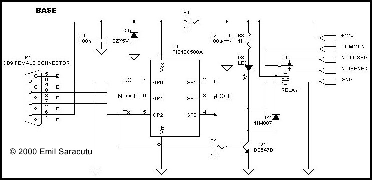 Микросхема 12c508a схема включения