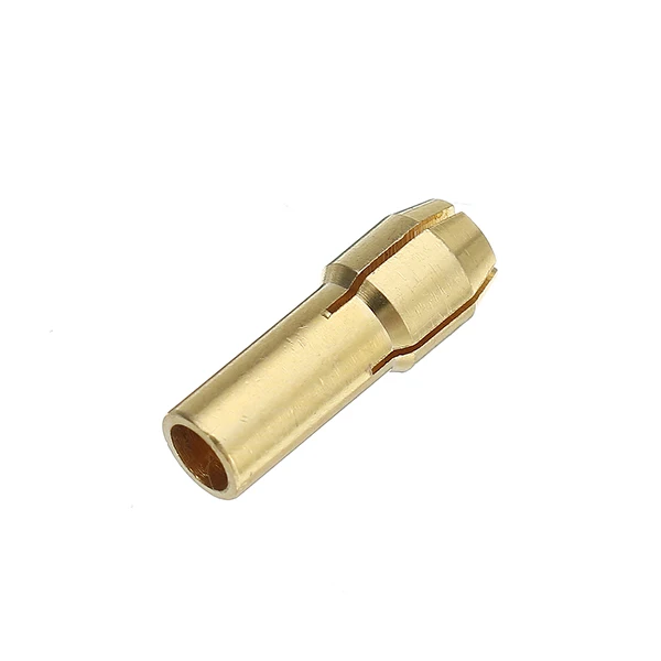 6Pcs 1-3.2mm Brass Drill Collet Chucks with M8x0.75mm Black Nut Dremel Rotary Tool Accessories