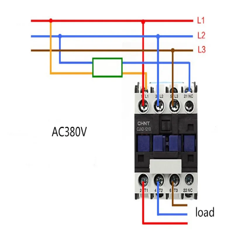 Схема подключения магнитного пускателя с катушкой на 380 вольт