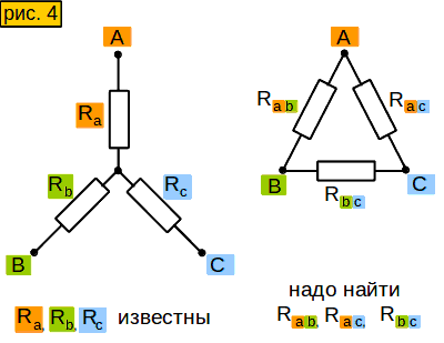 Для чего в схемах преобразуют звезду в треугольник или наоборот