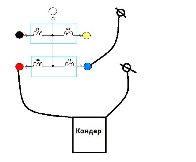 Как сделать наждак из двигателя от стиральной машины схема подключения