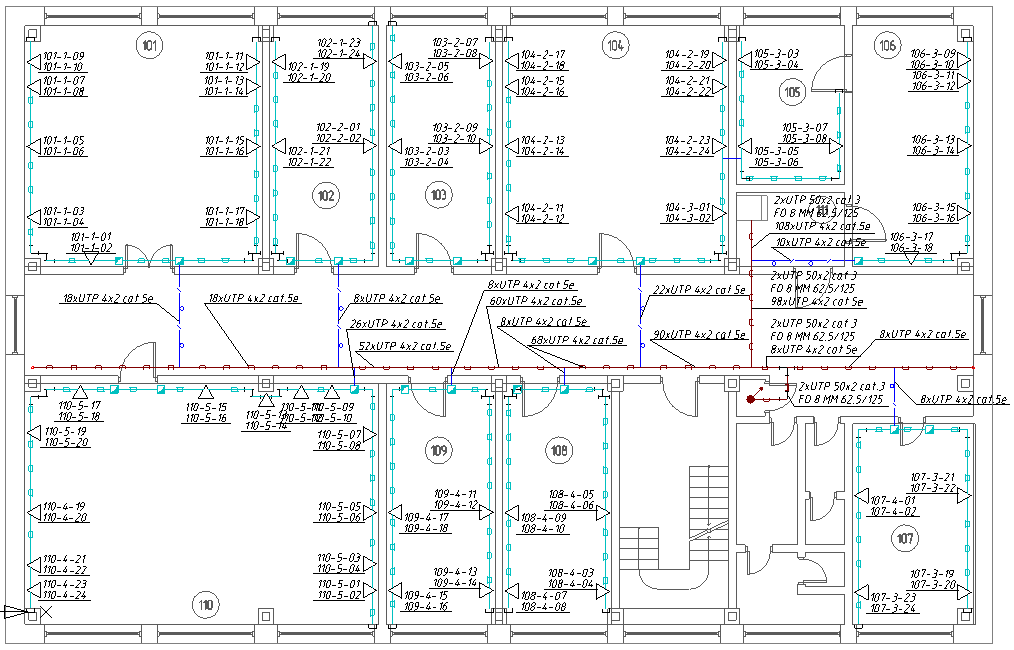 Розетка rj45 обозначение на схеме