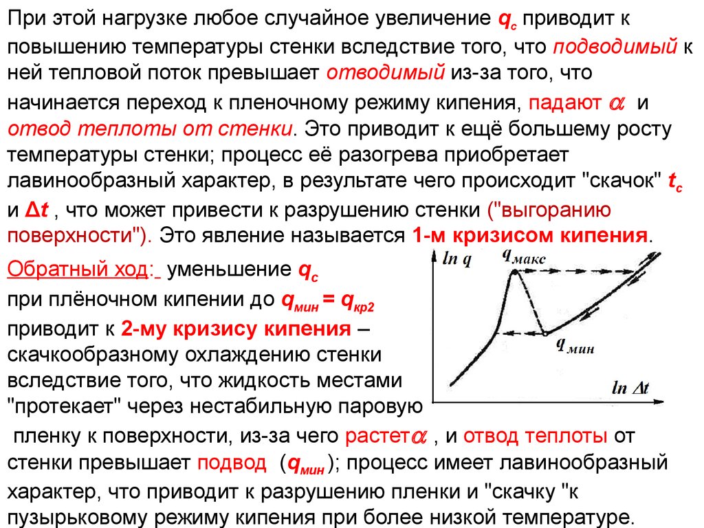 Пленочное кипение. Кризис теплоотдачи при кипении. Пленочный режим кипения. Теплопередача при пленочном кипении. Теплоотдача при пленочном кипении.