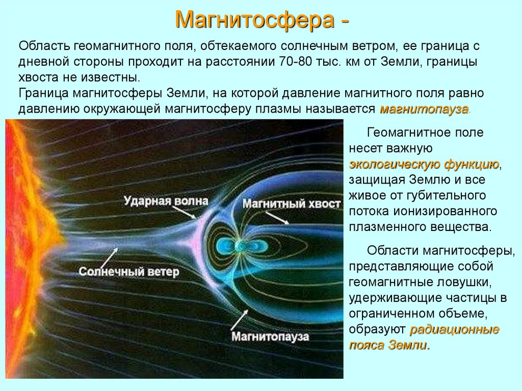 Роль магнитных полей в явлениях происходящих на солнце презентация