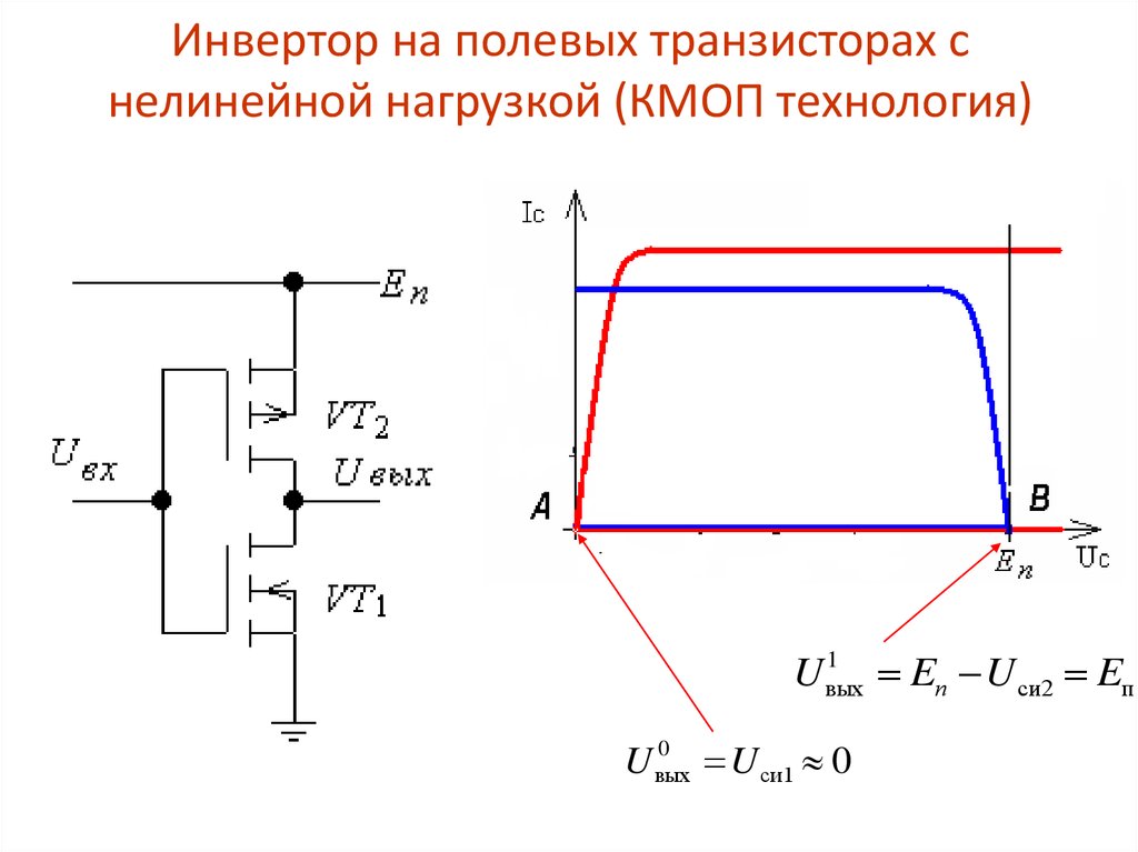 Инвертор на схеме