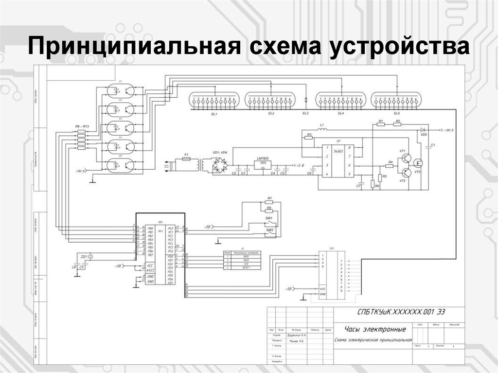 Разработка электронных схем на заказ