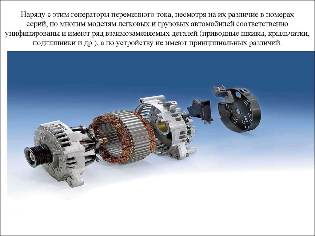 Из чего состоит генератор автомобиля в картинках