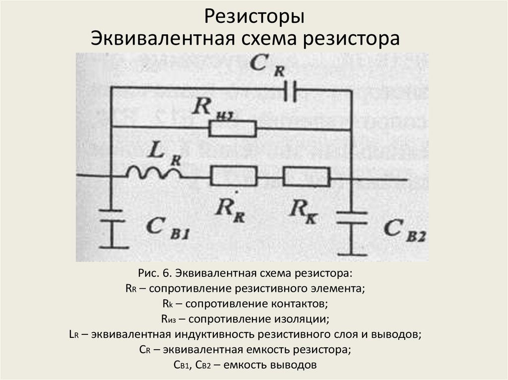 Что такое эквивалентная схема