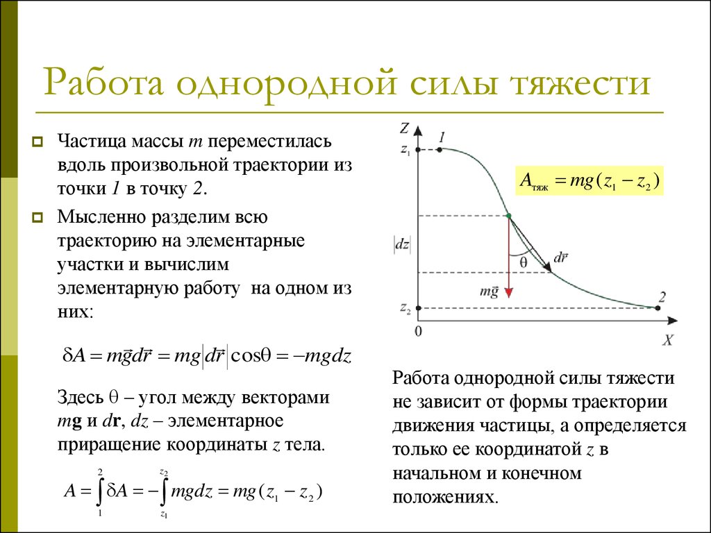 Производящие силы. Работа силы тяжести определение и формула. Формула для расчета работы силы тяжести. Работа силы тяжести определение. Работа силы тяжести формула.