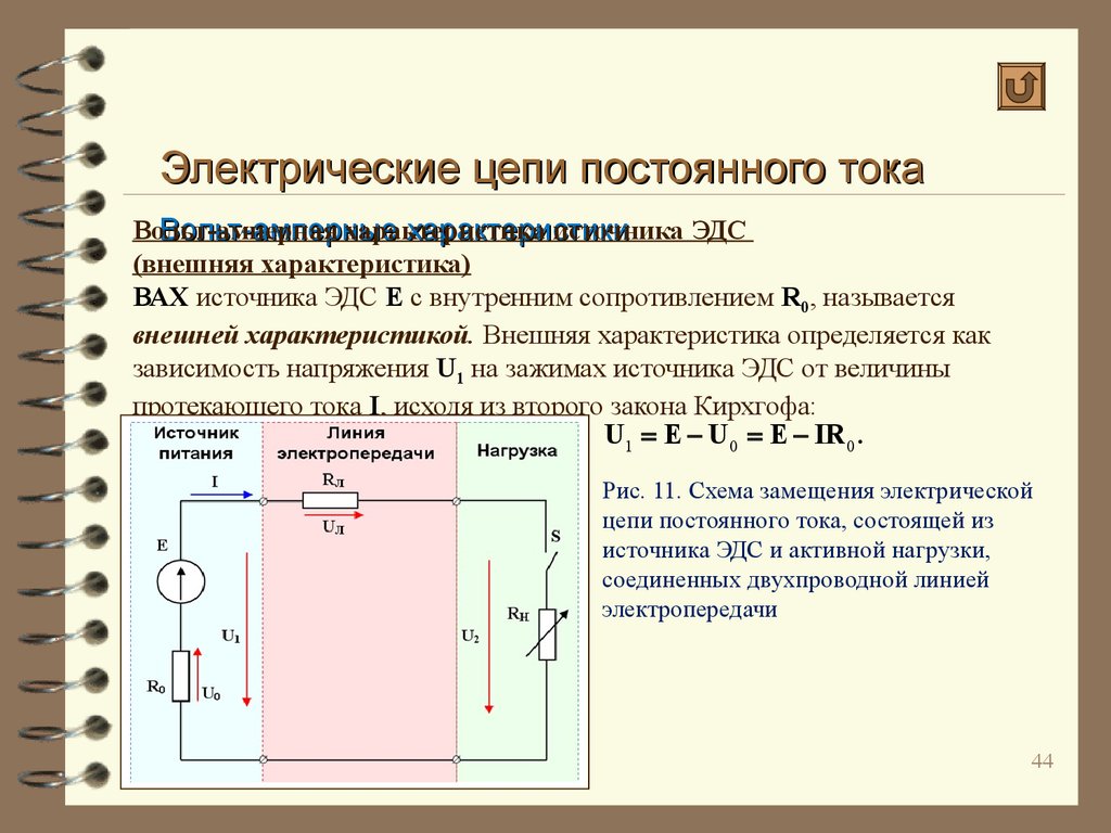 Электрическая схема это модель электрической цепи