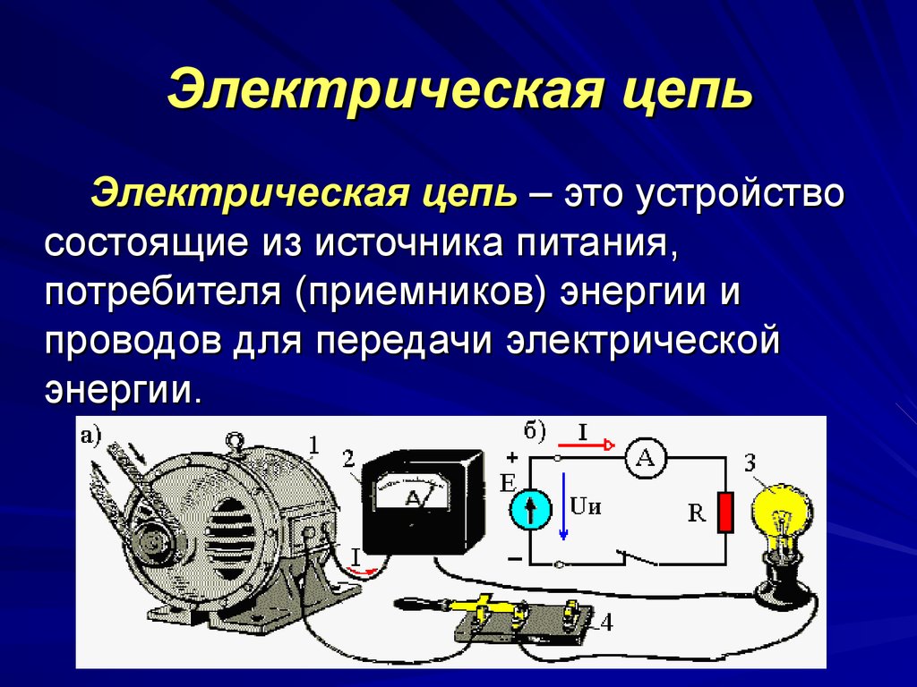 Электрическая цепь проект