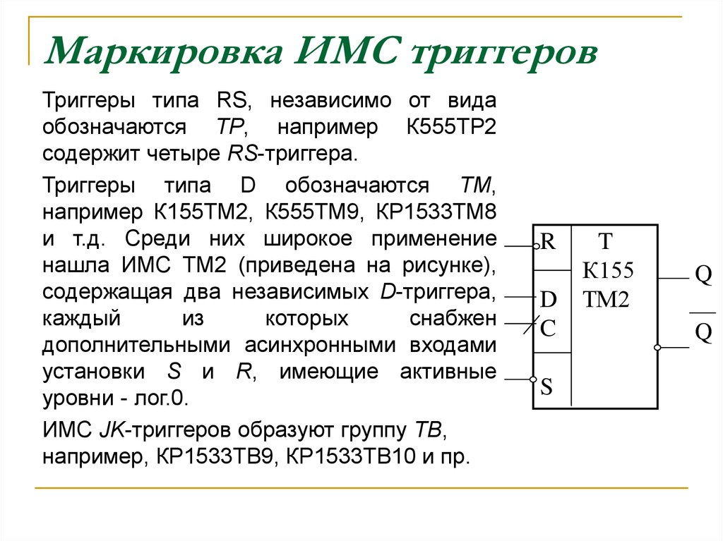 Интегральная микросхема обозначение на схеме