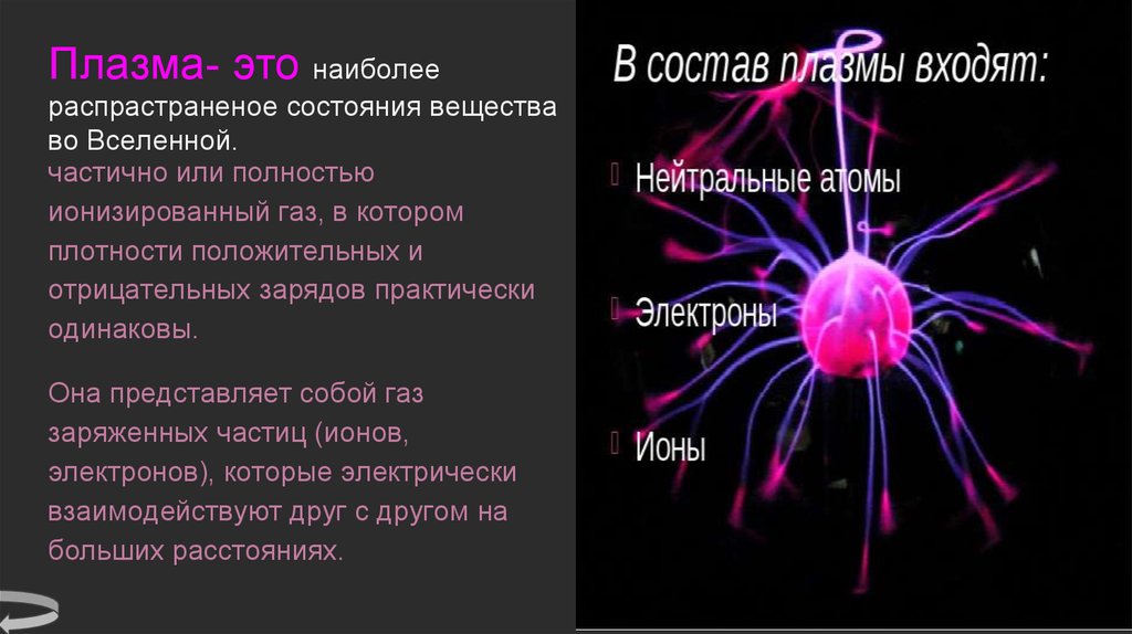 Плазма проект по физике