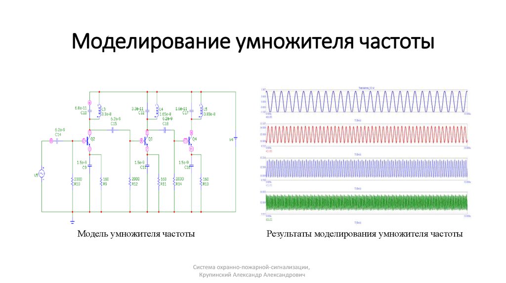 Умножитель частоты схема