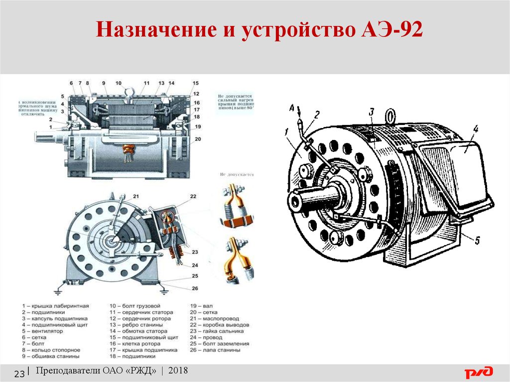 Двухфазный асинхронный двигатель с полым ротором схема