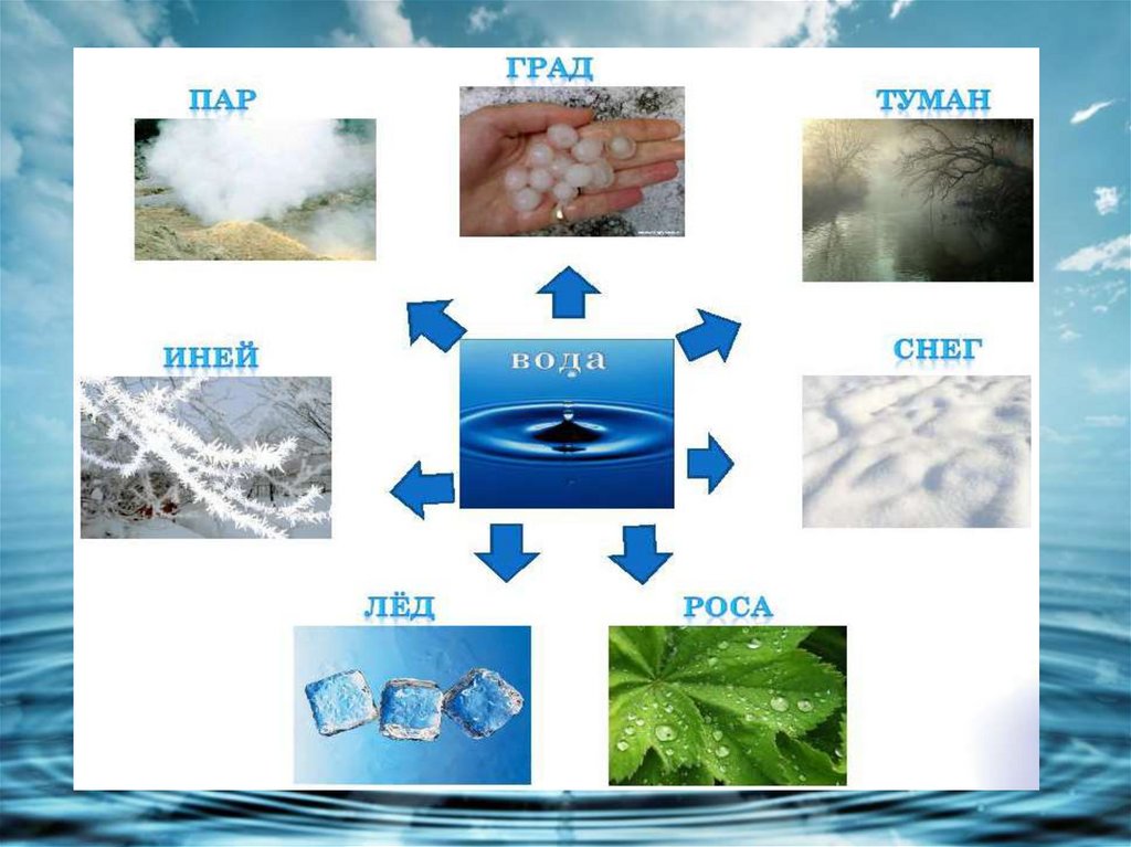 Свойства воды картинки для дошкольников