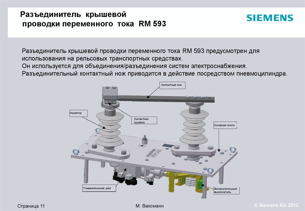 Оперативные разъединитель