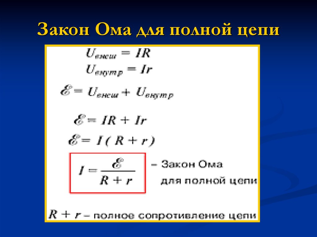 Проект экспериментальная проверка закона ома для полной цепи