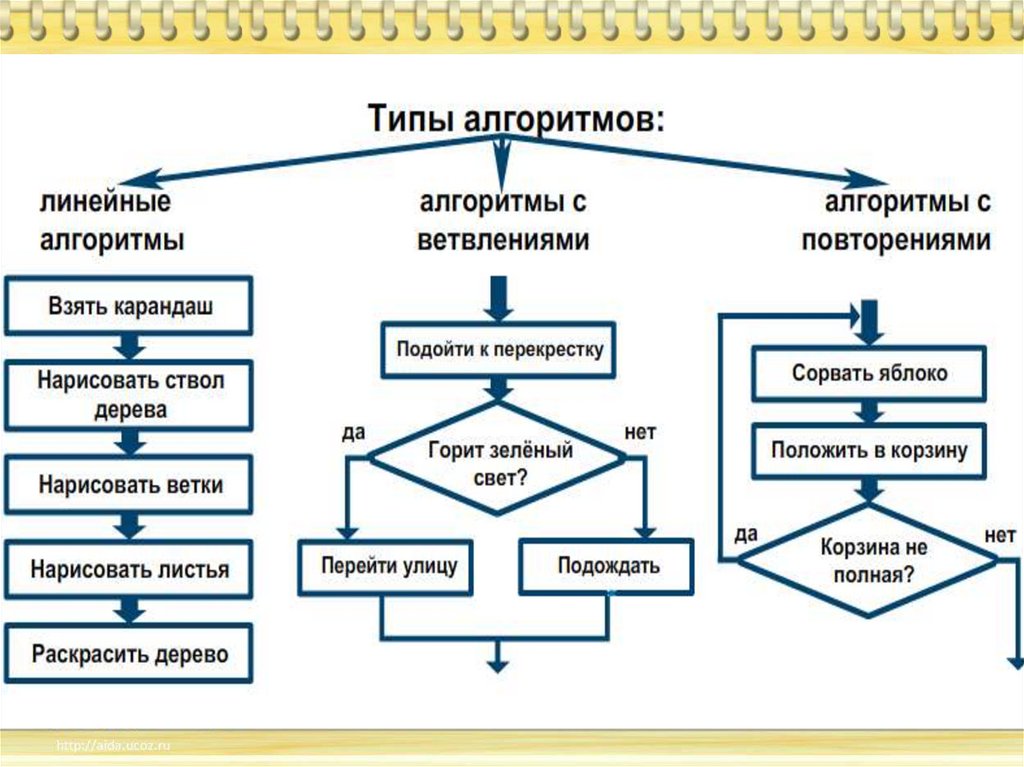 Типы алгоритмов в информатике 6 класс. Алгоритмы линейного ветвления блок схема. Алгоритм линейного типа Информатика. 3 Вида алгоритмов в информатике 6 класс.