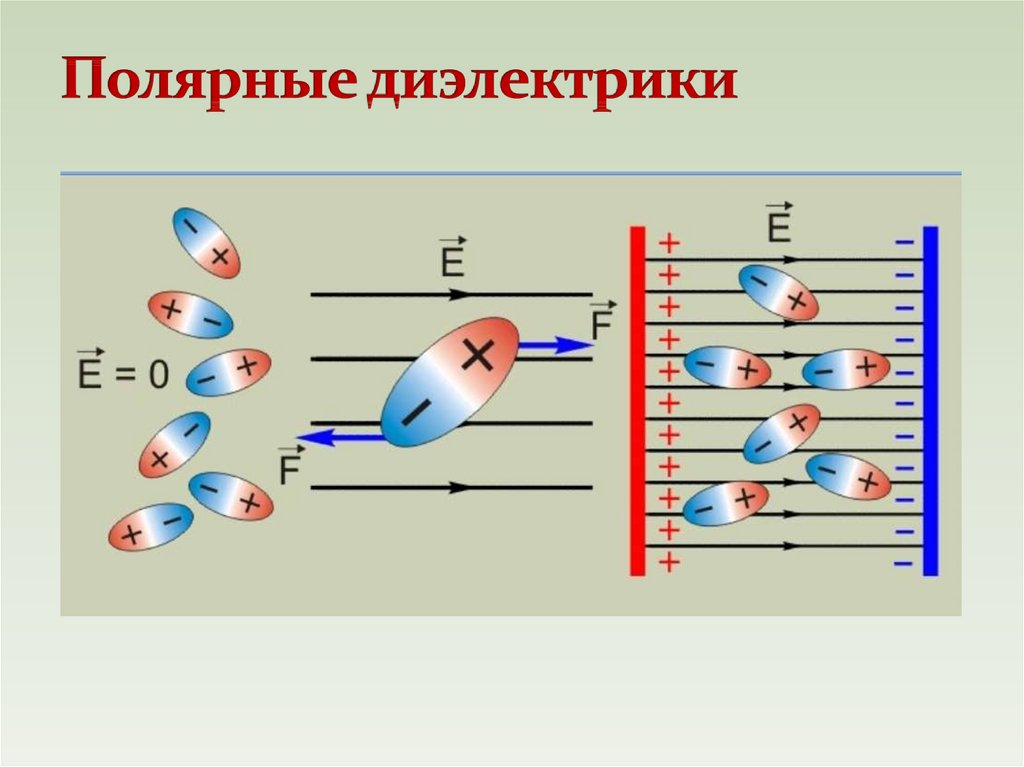 Презентация на тему проводники и диэлектрики в электрическом поле 10 класс