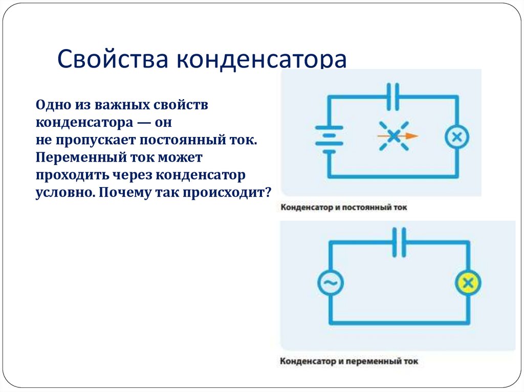 Ток конденсатора. Конденсатор в схеме постоянного тока. Подключение конденсатора в схеме переменного тока. Конденсатор в цепи как выглядит. Характеристики конденсатора постоянного тока.