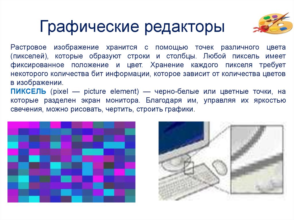 Искажение изображения при изменении размера рисунка является недостатком