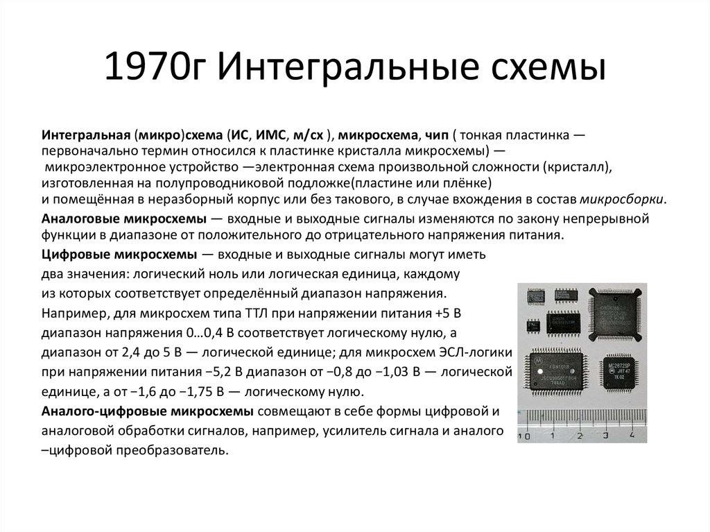 Кто изобрел интегральную схему