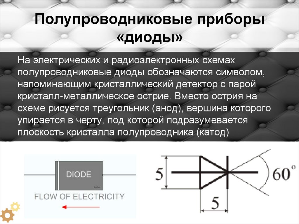 Стабилитрон обозначение. Диод это полупроводниковый прибор. Обозначения полупроводниковых приборов.