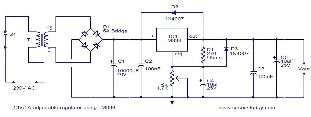 Lm138 характеристики схема подключения