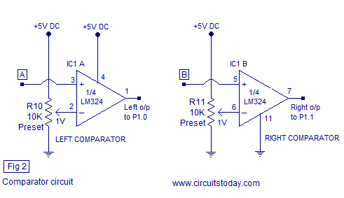 Lm324n схема включения в датчике движения