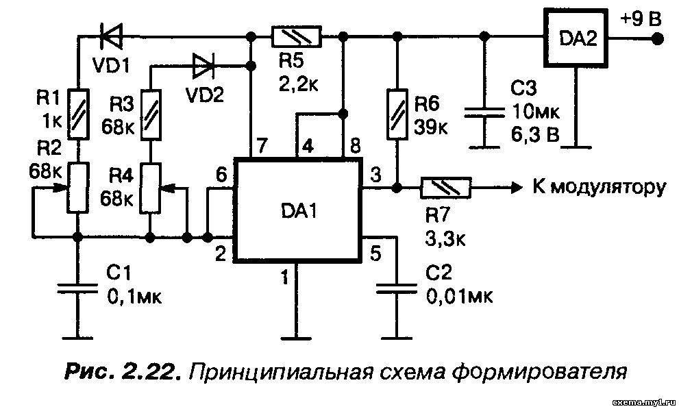 Генератор импульсов своими руками схема