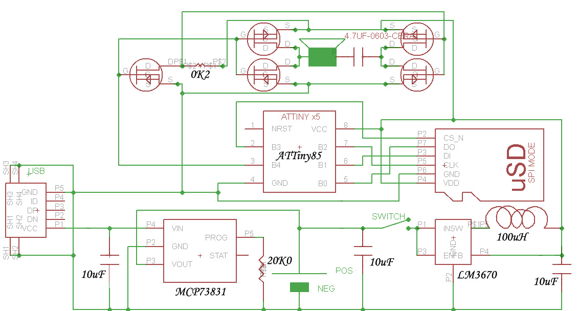 Проекты на attiny88