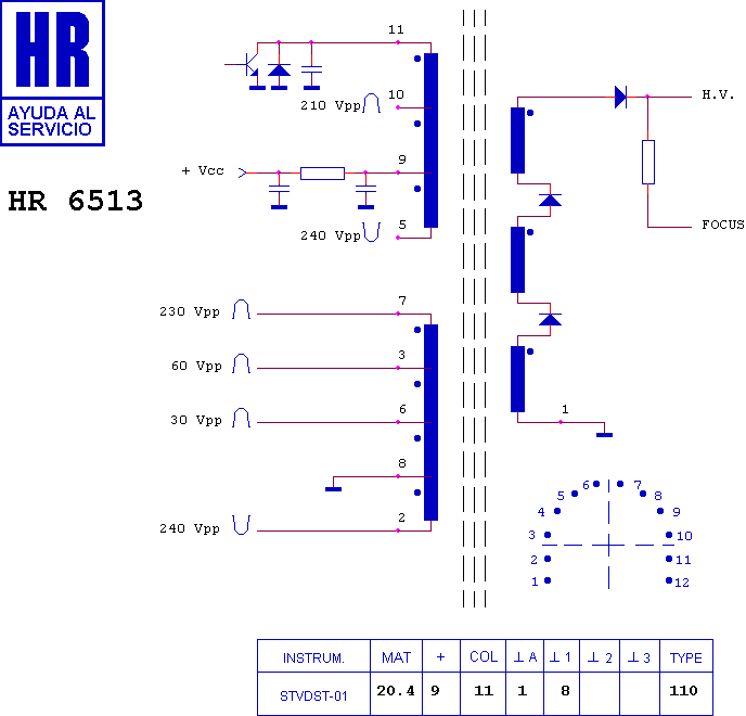 Схема тдкс трансформатора