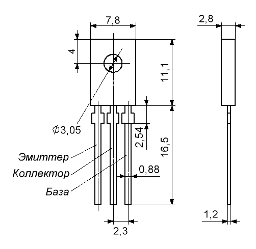 Кт815 схема включения