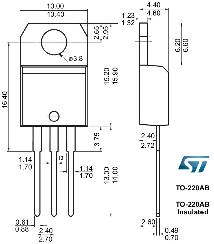 Корпус то 220 чертеж