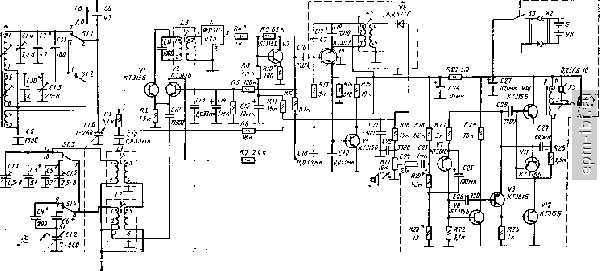 Принципиальная схема приемника альпинист